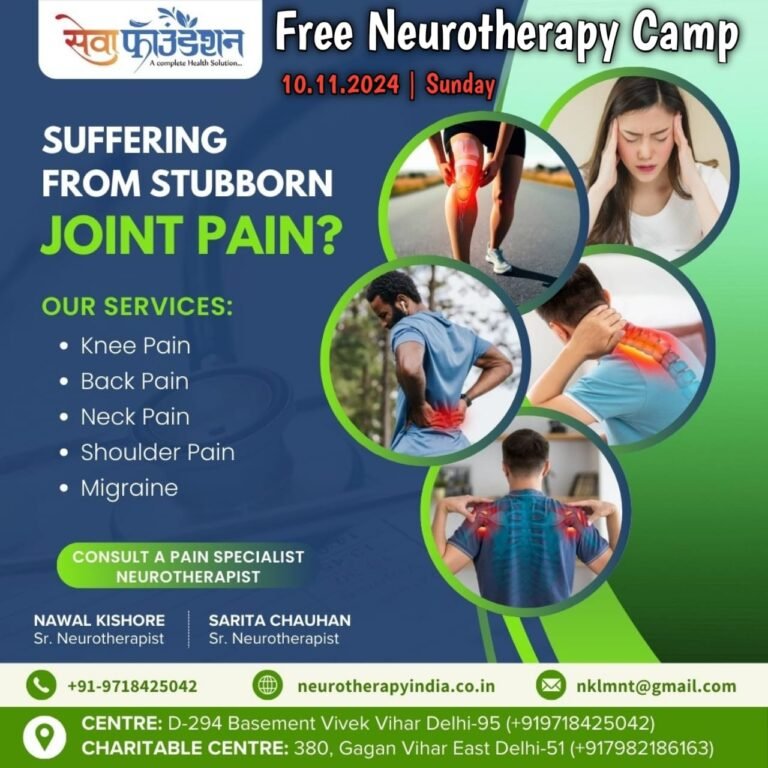 दर्दों का निःशुल्क इलाज | Free Treatment 10.11.2024गर्दन दर्द, कमर दर्द, घुटना दर्द, सिर दर्द, जोड़ों में दर्द, पैरों में दर्द