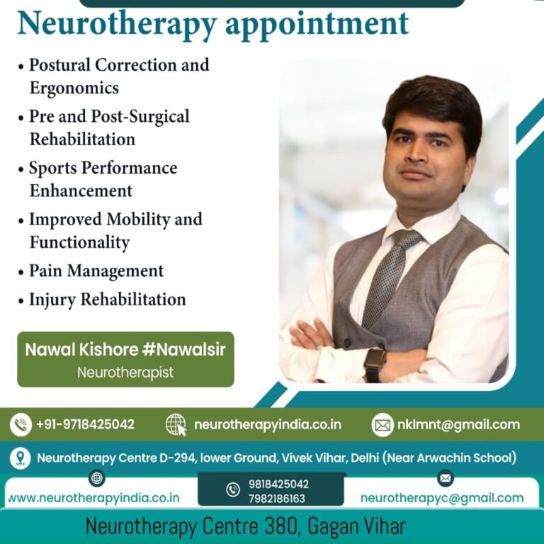 Why Neurotherapy Appointment ?न्यूरोथैरेपी सीखकर, न्यूरोथैरेपी ज्ञान के विशेषज्ञ बनें।इस नये साल में आप बदले अपने सोचने और इलाज का तरीका